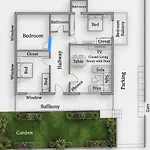Morena شقة *